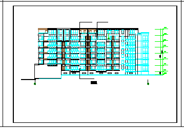 新村高层住宅建筑设计施工cad图纸-图一