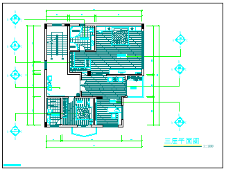 某详细别墅装修设计平面施工cad图纸_图1