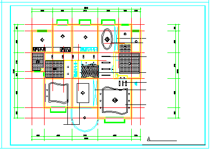 详细整套家装室内装修cad平面设计图_图1
