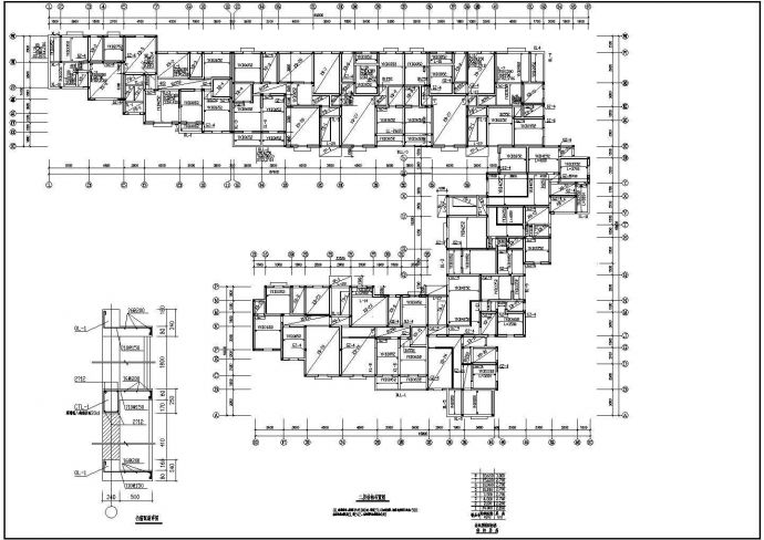 多层砖混结构住宅CAD施工图_图1
