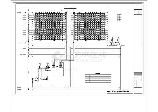 [广东]超高层商务中心集中舒适性空调及通风排烟施工cad图（系统图多）-图二