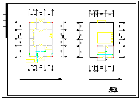 新农村二层庄园式住宅楼全套电气CAD图纸_图1