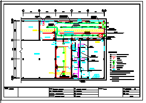 药厂车间净化空调系统cad设计方案图纸_图1