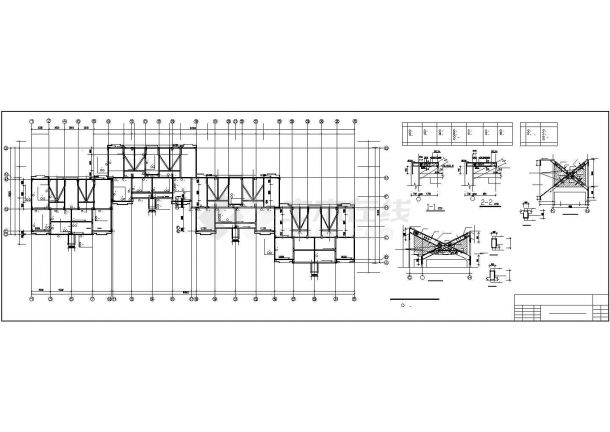 多层住宅设计建筑CAD施工图-图二