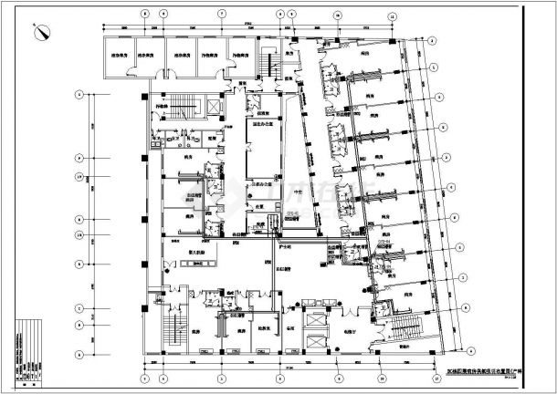 [广东]多层医疗建筑给排水施工图（中心供氧系统 直饮水）-图二