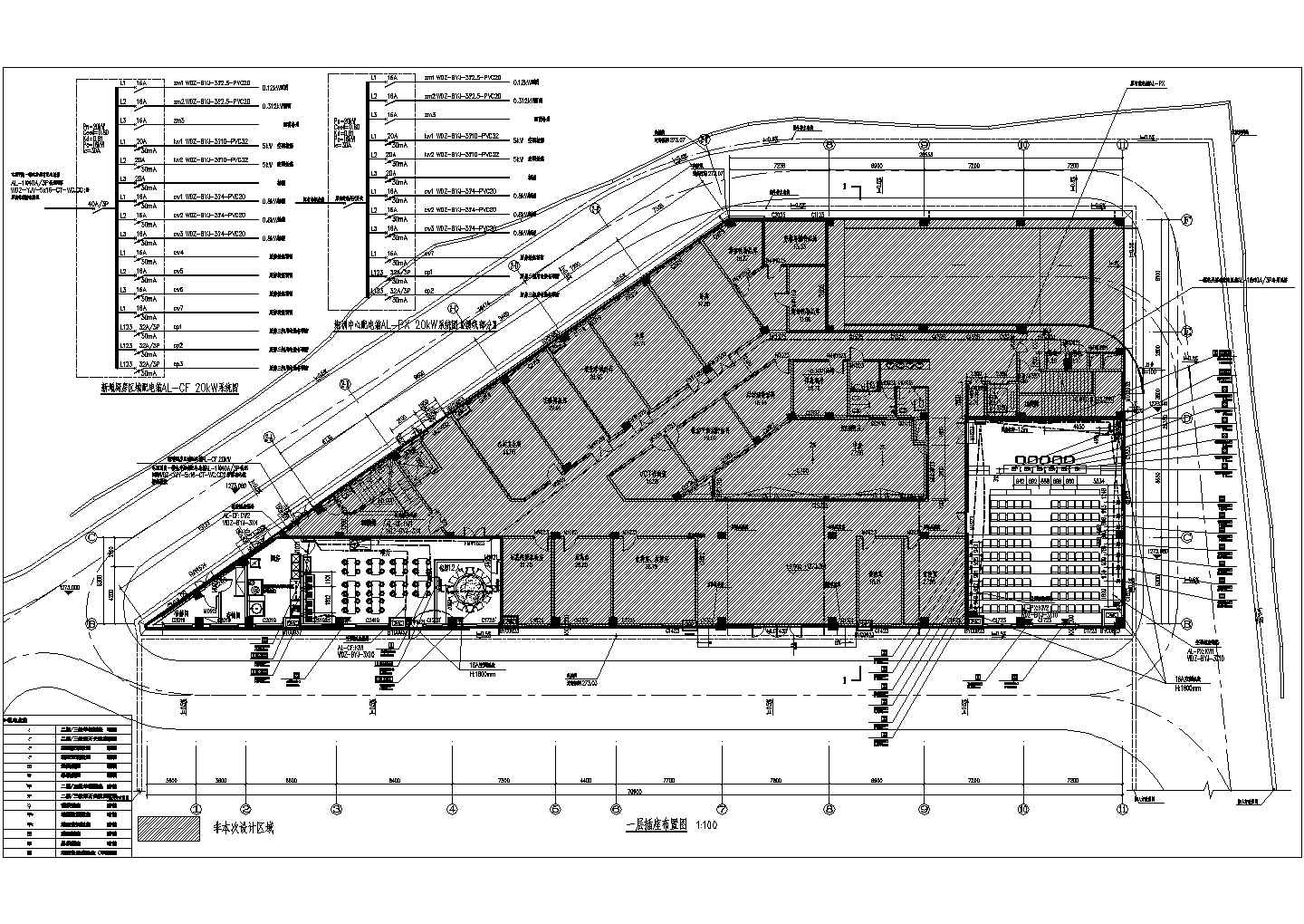 钢结构阶梯教室施工图2020