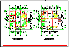 两层小别墅建筑设计施工图（带效果图）-图二