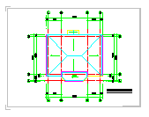 创业农庄L型两层别墅建筑设计CAD图-图二