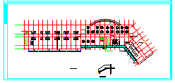 六层综合楼建筑结构设计CAD图带效果图-图二