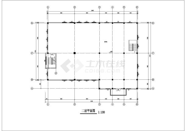 【无锡】某市区精品二层会所全套设计施工cad图-图一