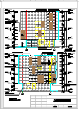 三层别墅全套建施设计CAD图（含2张效果图）-图二