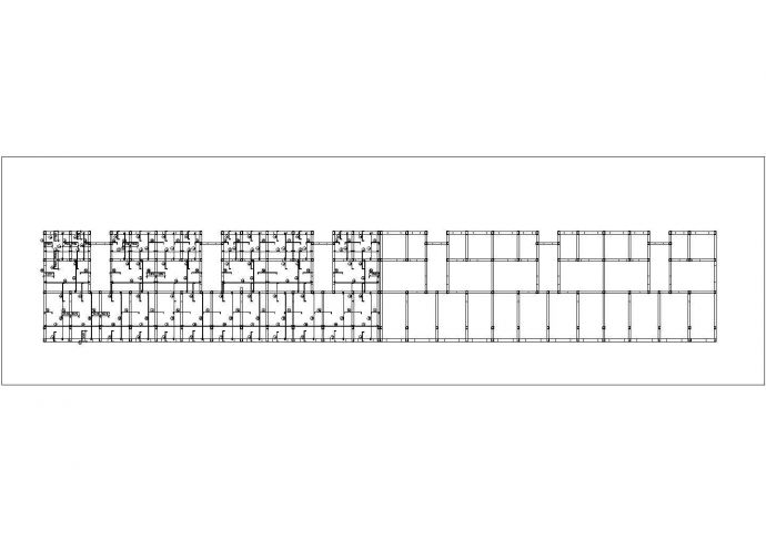 潍坊市枫桥花园小区5300平米五层砌体结构住宅楼结构设计CAD图纸_图1