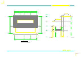 四层精美别墅建筑设计施工图（含设计说明）-图一
