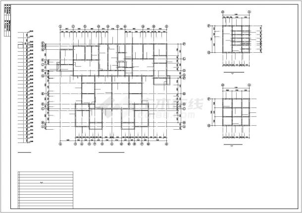 某26层钢筋混凝土剪力墙住宅建筑设计施工CAD图纸-图一