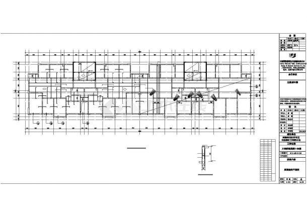 某18层剪力墙结构高层住宅楼建筑设计施工CAD图纸-图一