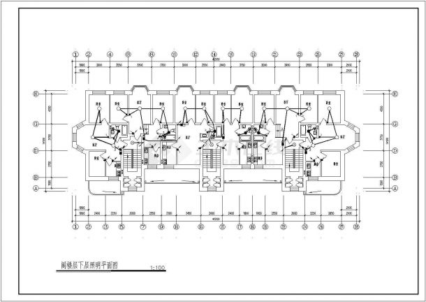 电气设计_某地区300号电施工设计CAD图-图一