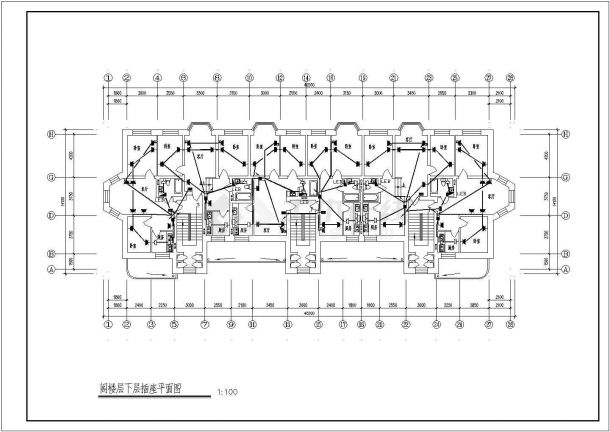 电气设计_某地区300号电施工设计CAD图-图二