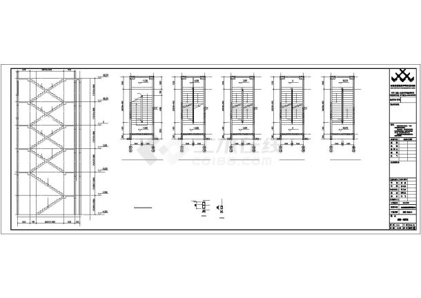某24层剪力墙结构高层住宅建筑设计施工CAD图纸-图二