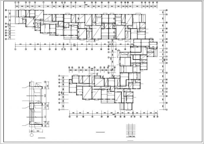 某多层砖混结构住宅楼设计cad全套结构施工图（含设计说明）_图1