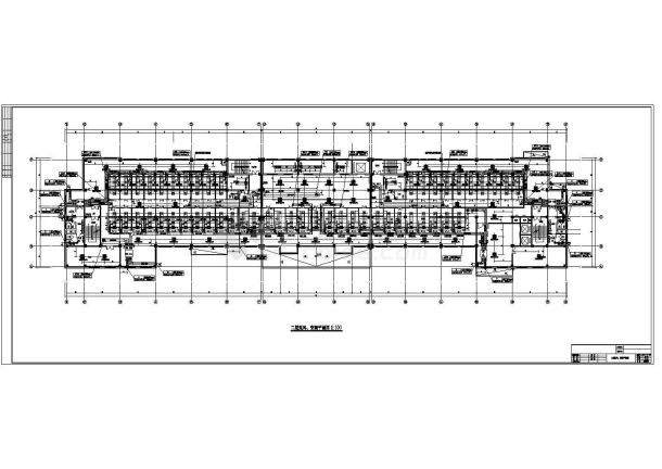 某多层技术办公大楼空调通风及防排烟系统设计cad施工图（大院设计）-图二