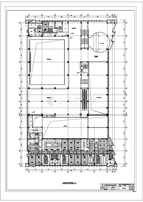 [浙江]多层城市展览馆空调通风系统设计施工图（采暖设计）-图一