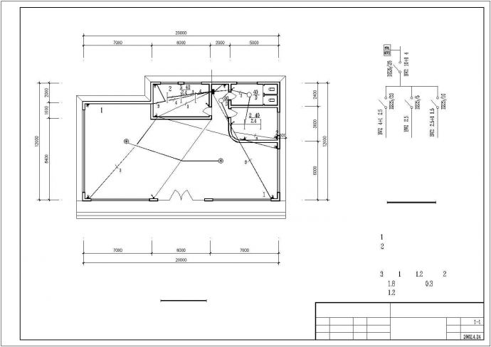 某高层住宅小区销售中心建结施_图1