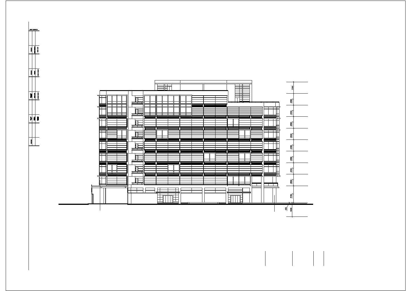 西溪阳光城初步设计1#楼