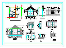 三层乡村别墅建筑设计施工图（含设计说明）-图二