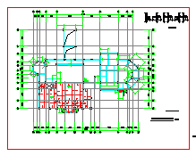 某区3层别墅混合结构设计平面布置参考图-图二