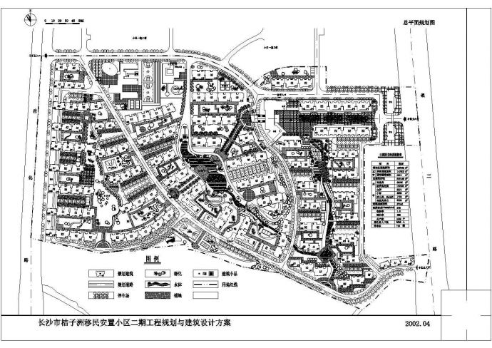 153760平米小区规划设计施工图_图1
