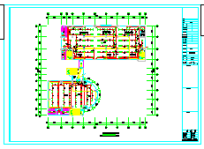 [四川]职业技术学校图书馆全套电气CAD施工图纸-图二