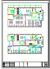 [天津]某二十层办公楼强弱电系统全套施工图纸88张-图一