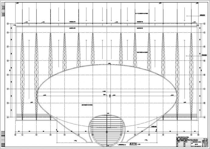 某地带地下室四层长途汽车客运站全套施工设计cad图纸_图1