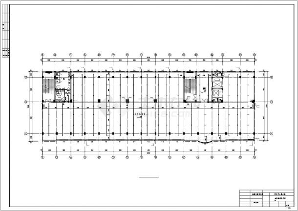 义乌市某机械公司1万平米8层综合楼给排水系统全套设计CAD图纸-图二