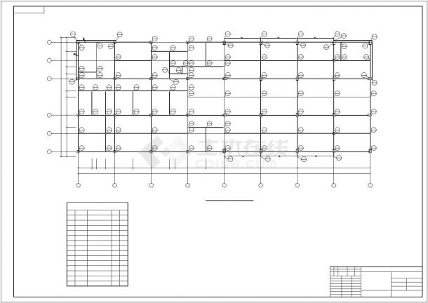 某地两层型钢混凝土食堂结构施工图（含标准焊接大样）-图二