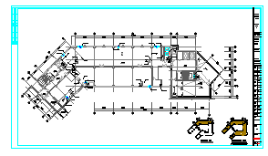 [辽宁]高层医疗住院楼空调通风防排烟系统施工图（采暖设计、大院设计）-图一