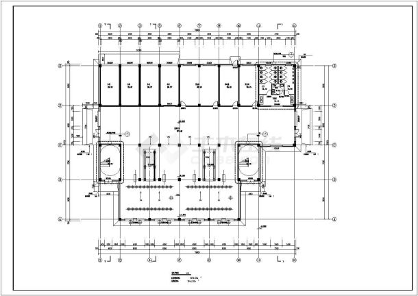 垃圾中转站建筑结构全套图纸-图一