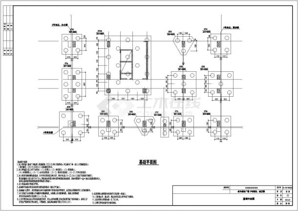 [广东]22层框架剪力墙结构办公楼结构施工全套设计图-图二