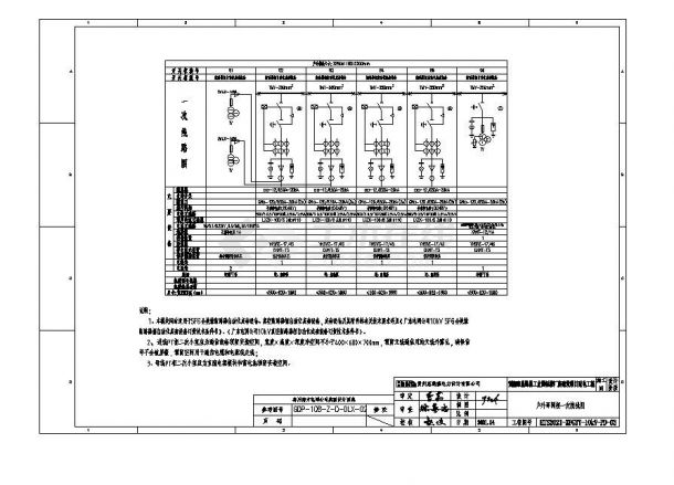 某市工业标准厂房配电工程布置CAD参考详图-图一