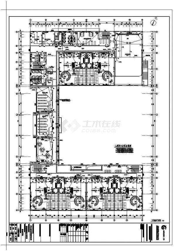广州富国路幼儿园电气结构布置CAD详图-图二