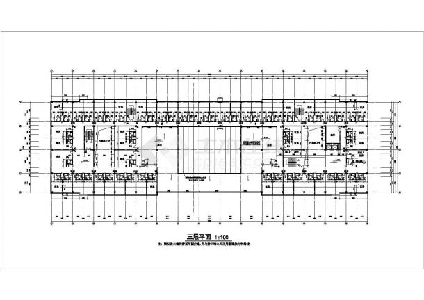 22三层长途汽车客运站cad套图