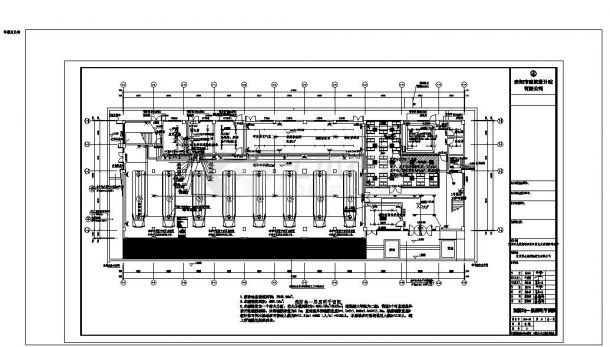 某城市消防站电气结构布置CAD规划详图-图二
