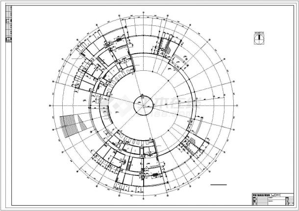某二层框架结构大型食堂设计cad全套建筑施工图（标注详细）-图二