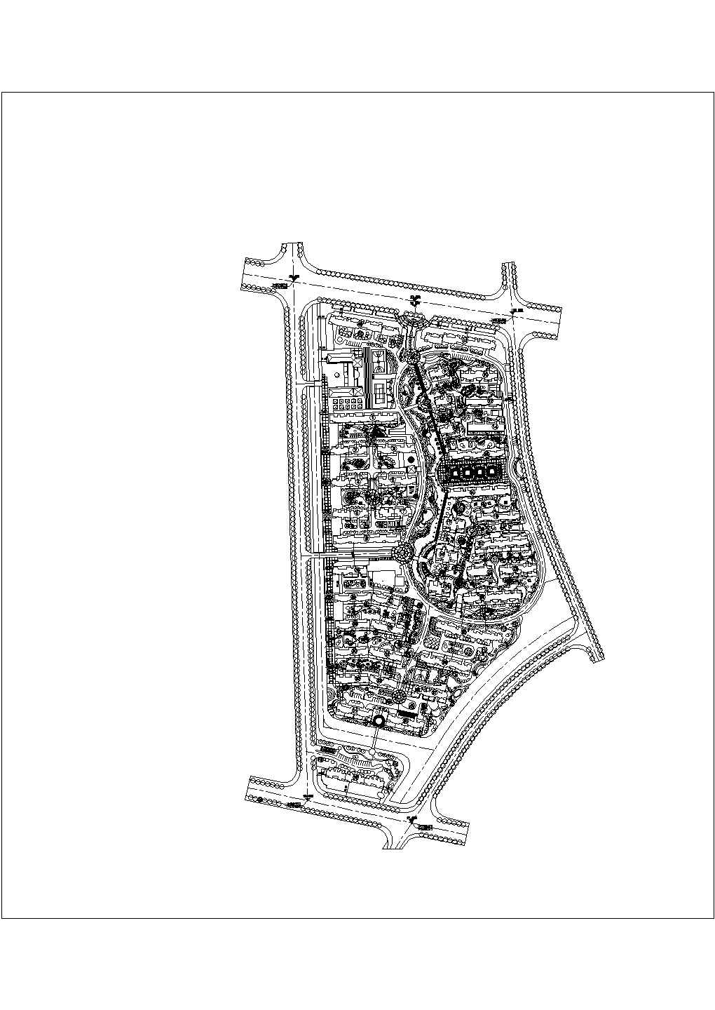 商业综合住宅楼规划设计图