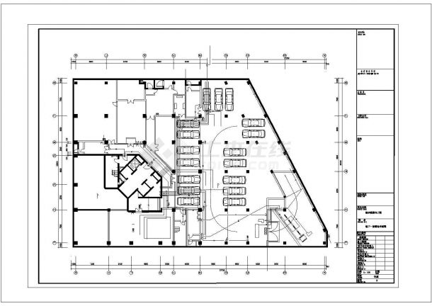 -1+19层办公楼电气设计施工图（标注详细）-图一