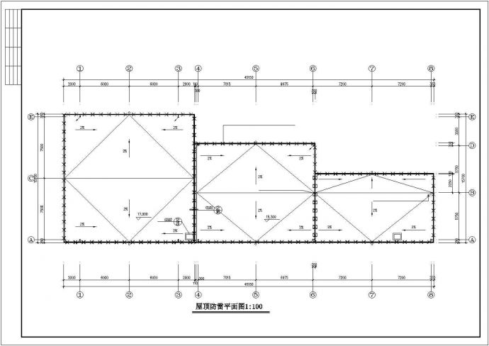 储藏室和办公楼电气设计CAD参考图_图1