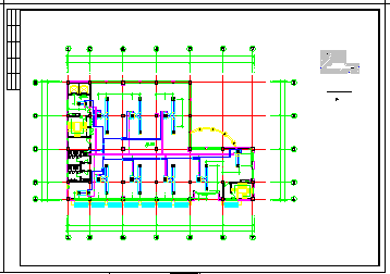 整套办公楼VRV空调系统cad施工设计图_图1