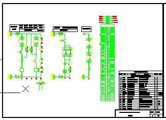 6-10KV变压器详细二次原理cad施工图_图1
