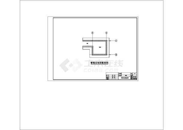 温室大棚CAD施工图-图一