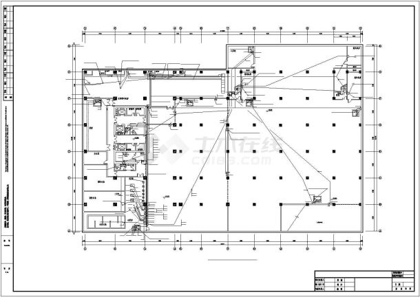 某地区高层办公楼配电设计施工图纸-图二